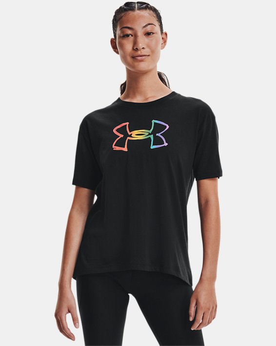 Camiseta de manga corta UA Pride Graphic, Black, pdpMainDesktop image number 1